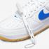 Nike Air Force 1 Low Since 82 White Varsity Royal Gum Yellow DJ3911-101