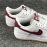 Nike Air Force 1 Low Summit White Team Red Running Shoes CK0057-101