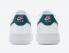 Nike Air Force 1 Low White Dark Teal Green Sunset Pulse 315115-163