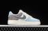 Nike Air Force 1 Low White Grey Navy Blue Shoes LZ6699-523