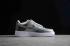 Nike Air Force 1 Low White Metallic Sliver Grey Shoes CH1808-668