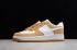 Nike Air Force 1 Low White Wheat Running Shoes 306353-991