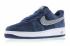 Nike Air Force 1 Midnight Navy Cool Grey Sneakers 488298-433