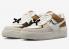 Nike Air Force 1 Shadow Bling Black Bow Sail Dark Driftwood FB1857-111