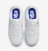 Nike Air Force 1 Shadow Chenille Swoosh White Blue Tint FJ4567-100