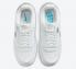 Nike Air Force 1 Shadow White Chrome Metallic Silver DQ0837-100