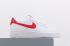 Nike Air Force One 07 Low White Red Mens Running Shoes 316122-126
