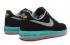 Nike Lunar Force 1 Low Shoes Black Teal Pink 654256-004