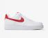 Nike Wmns Air Force 1'07 White Gym Red Running Shoes AH0287-110
