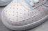 Nike Wmns Air Force 1 Low White Orange Running Shoes AT0062-181