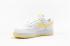 Nike Womens Air Force 1'07 Bicycle Yellow White AH0287-106