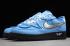 Off-White x Nike Air Force 1'07 Low University Blue Black White CK0866-401