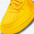 Off-White x Nike Air Force 1 Low University Gold Black Metallic Silver DD1876-700