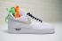 Off White x Nike Air Force 1 Friends Family White Black AA3825-700