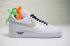 Off White x Nike Air Force 1 Friends Family White Black AA3825-700