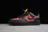 Travis Scott x Nike Air Force 1 Noise Black Red White BW9953-001