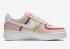 Wmns Nike Air Force 1'07 Low LX Stitched Canvas Siltstone Red CK6572-600