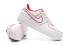 Wmns Nike Air Force 1 Low White Orang Red Casual Shoes AO2518-116