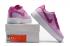 Nike Air Force 1 Flyknit Low Women Shoes Fuchsia Glow White 820256-500