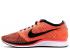 Nike Flyknit Racer Black Total Orange Crimson Laser 526628-006