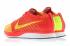 Nike Force 1 Low Flyknit Racer Bright Crimson Volt Running Shoes 526628-601