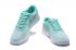 Nike Women Air Force 1 AF1 Flyknit Low Hyper Turquoise White Lifestyle Shoes 820256-300