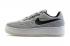 Nike Air Force 1 AF1 Low Upstep BR Sneakers Shoes Light Grey Black 833123
