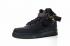Hermes x Nike Air Force 1 Mid '07 Midnight Triple Black AS8018-100
