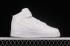 LV x Nike Air Force 1 07 Mid Triple White Metallic Gold CQ2319-100