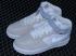 Nike Air Force 1 07 Mid Light Blue Grey White AL6896-557