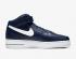 Nike Air Force 1 07 Mid Midnight Navy White Blue CK4370-400