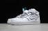 Nike Air Force 1'07 Mid White Black Chameleon 368732-810