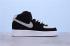 Nike Air Force 1 Mid 07 Black White Mens Basketball Shoes 596728-305