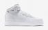 Nike Air Force 1 Mid 07 White Black Mens Basketball Shoes 804609-100