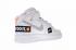 Nike Air Force 1 Mid Just do it White Black Terra Orange Shoes AQ8650-100