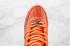 Nike Air Force 1 Mid Skeleton Brilliant Orange Black Shoes CU8067-801