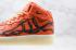 Nike Air Force 1 Mid Skeleton Brilliant Orange Black Shoes CU8067-801