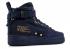 Nike Air Force 1 Sf Af1 Mid Black Obsidian 917753-400
