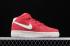 Nike Wmns Air Force 1'07 Mid Red White Running Shoes AA1118-008