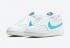 Nike Sky Force 3/4 White Blue Fury University Gold Blue Void CT8448-101