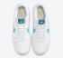 Nike Sky Force 3/4 White Blue Fury University Gold Blue Void CT8448-101