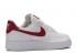 Nike Wmns Air Force 1white Noble Red White 315115-154