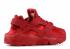 Womens Air Huarache Run Triple Red Gym Red 634835-601