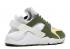 Nike Stussy X Air Huarache Le Dark Olive 2021 Maize Ivory Varsity White DD1381-300