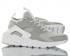 Nike Air Huarache Run Ultra Warna Putih Silver Mens Running Shoes 819685-168