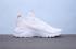 Nike Huarache Run Ultra GS White Orange Womens Casual Shoes 847568-016