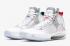 Air Jordan 34 PF Unite White Metallic Silver Mens Shoes BQ3381-101