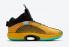 Air Jordan 35 Dynasties Yellow Green Black Basketball Shoes DD3044-700