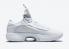 Air Jordan 35 Low White Metallic Silver Black Shoes CW2459-100