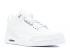 Air Jordan 3 Retro Silver Anniversary White Metallic 398613-102